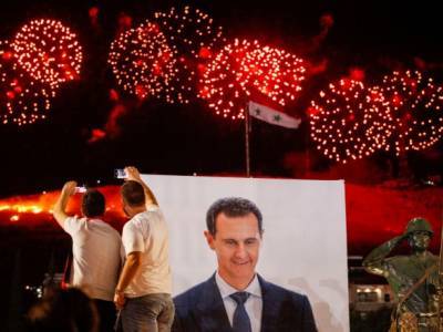 Башар Асад - Сирия: Асад в очередной раз победил на выборах президента - unn.com.ua - Сирия - Киев - Англия - Сана