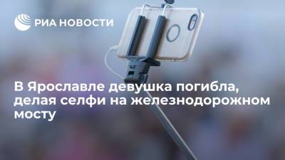 В Ярославле девушка погибла, делая селфи на железнодорожном мосту - ria.ru - Ярославль