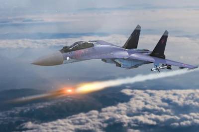 Российские Су-35 «отбили» Ту-22М3 у истребителей НАТО над Средиземным морем - actualnews.org