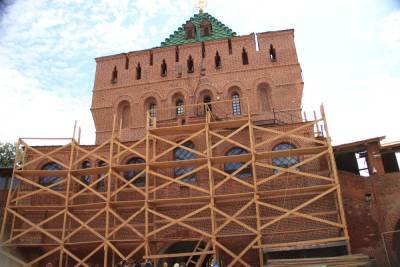 Реставрация Дмитриевской башни Нижегородского кремля завершена на 70% - vgoroden.ru - Нижний Новгород