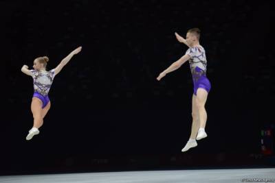 В Баку стартовал второй день 16-го чемпионата мира по аэробной гимнастике (ФОТО) - trend.az - Азербайджан
