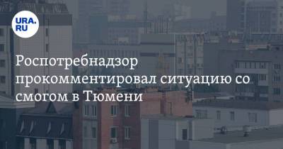 Роспотребнадзор прокомментировал ситуацию со смогом в Тюмени - ura.news - Тюмень - Тюменская обл.