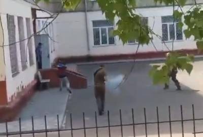 В Черноморске правоохранители устроили стрельбу на территории школы - kp.ua - Одесская обл. - Черноморск