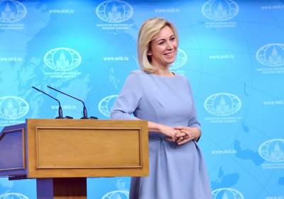 Владимир Зеленский - Мария Захарова - МИД РФ назвал ситуацию в Украине «позором для всей Европы» - sharij.net