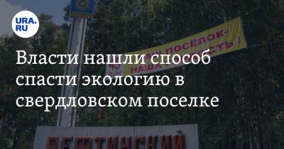 Власти нашли способ спасти экологию в свердловском поселке - ura.news - Свердловская обл. - Экология