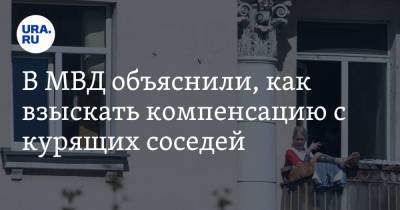 Анатолий Кучерена - В МВД объяснили, как взыскать компенсацию с курящих соседей - ura.news