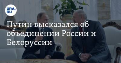 Владимир Путин - Александр Лукашенко - Путин высказался об объединении России и Белоруссии - ura.news - Сочи - ?