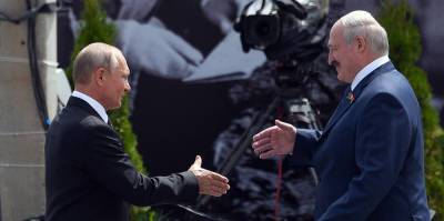 Владимир Путин - Александр Лукашенко - Путин заявил, что интеграция России и Белоруссии должна идти не спеша - news-front.info - Россия - Белоруссия - ?