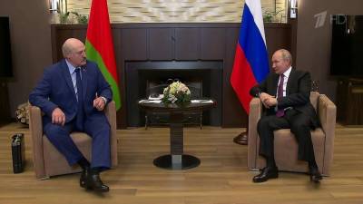 Владимир Путин - Александр Лукашенко - Президенты России и Белоруссии коснулись темы вокруг посадки самолета Ryanair в Минске - 1tv.ru - Сочи - Минск