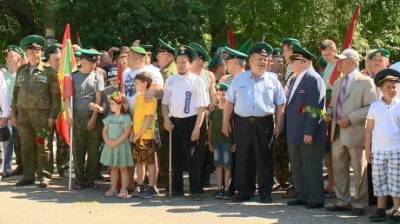 Пензенские пограничники собрались в сквере имени Дзержинского - penzainform.ru