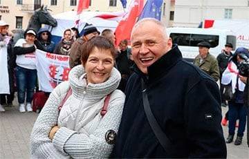 Николай Статкевич - Марина Адамович впервые за год увидела мужа Николая Статкевича - charter97.org - Гомель