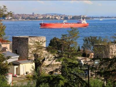 Haberturk: Движение в проливе Босфор оказалось заблокированным из-за аварии на танкере с нефтью - rosbalt.ru - Турция - Хорватия - Новороссийск - Стамбул