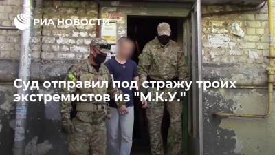 Суд отправил под стражу троих экстремистов из "М.К.У." - ria.ru - Россия - Саратов