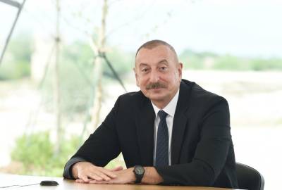 Ильхам Алиев - Президент Ильхам Алиев - Президент Ильхам Алиев: Вся Карабахская зона станет зоной «зеленой энергии», все города будут построены на основе концепции «умный город» - trend.az - Азербайджан - Агдам - Шуша