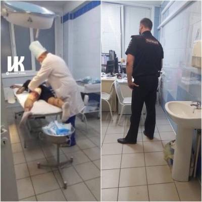 «Разбойное нападение с ножевым ранением»: в Кемерове трое мужчин избили 20-летнего парня - gazeta.a42.ru - Октябрьск - Кемерово