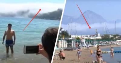 Странный туман накрыл пляжи Кемера и напугал туристов. Видео - reendex.ru