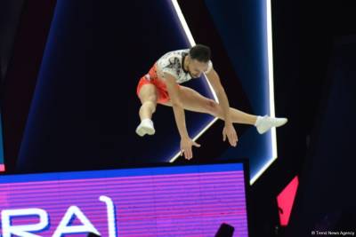 В Баку стартовал заключительный день 16-го чемпионата мира по аэробной гимнастике (ФОТО) - trend.az - Азербайджан