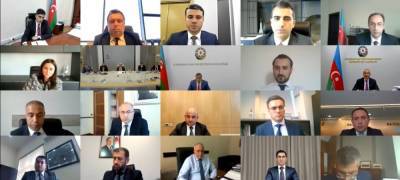 Ильхам Алиев - Микаил Джаббаров - Состоялся обмен мнениями по реализации финансового плана SOCAR на 2021 год (ФОТО) - trend.az - Азербайджан