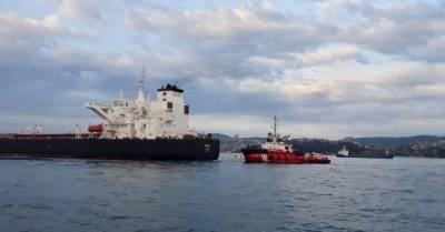 В проливе Босфор останавливали движение из-за аварии на нефтяном танкере (ФОТО) - delo.ua - Украина - Турция - Хорватия - Стамбул