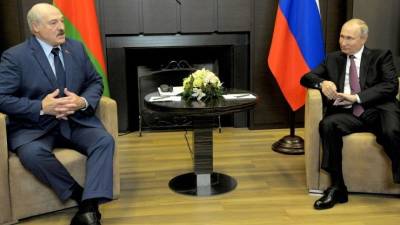 Владимир Путин - Дмитрий Песков - Александр Лукашенко - Путин и Лукашенко продолжили общение в Сочи - 5-tv.ru - Россия - Сочи - Белоруссия