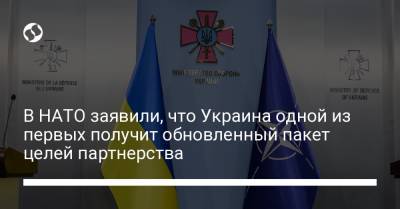 В НАТО заявили, что Украина одной из первых получит обновленный пакет целей партнерства - liga.net