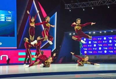 Лучшие моменты заключительного дня чемпионата мира по аэробной гимнастике в Баку (ФОТО) - trend.az - Азербайджан - Баку
