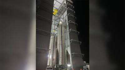 Илон Маск - Илон Маск показал прототип нового космического корабля Starship - gazeta.ru - Twitter