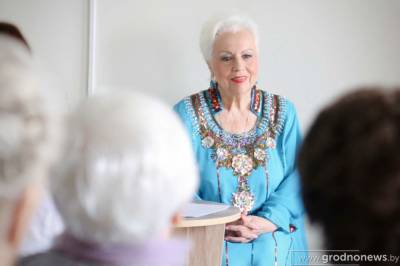 В Гродно прошла встреча с участницей вокального проекта на НТВ «Ты супер! 60+» Галиной Качаловой - grodnonews.by - район Ленинский - Гродно