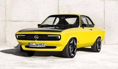Opel Manta A из 70-х возвращается в виде электромобиля - rusjev.net