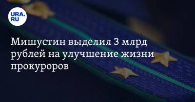 Михаил Мишустин - Мишустин выделил 3 млрд рублей на улучшение жизни прокуроров - ura.news