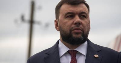 Владимир Зеленский - Денис Пушилин - Глава ДНР: Зеленскому стоит опасаться получить пулю в спину - ren.tv - Киев - ДНР - ЛНР - Донбасс