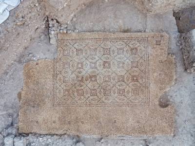 В Израиле нашли древнюю мозаику возрастом 1600 лет - rusjev.net