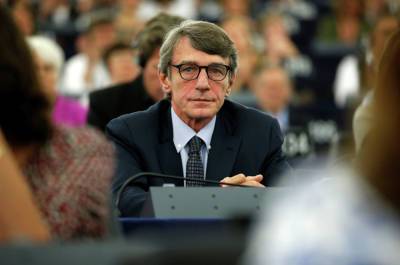 Давид Сассоли - Спикер Европарламента грустит из-за введенных в отношении него российских санкций - news-front.info - Москва - Россия