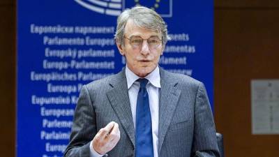 Давид Сассоли - Спикер ЕП выразил надежду на отмену введенных против него санкций РФ - iz.ru - Москва