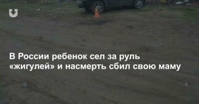 В России ребенок сел за руль «жигулей» и насмерть сбил свою маму - news.tut.by - Россия - Курская обл.