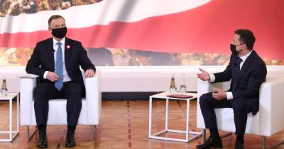 Владимир Зеленский - Анджей Дуда - Польша поддержала вступление Украины в ЕС и НАТО - tsn.ua - Украина - Польша