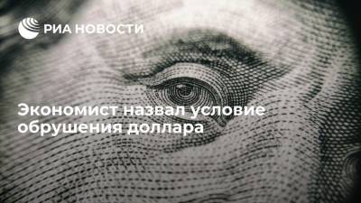 Андрей Колганов - Экономист назвал условие обрушения доллара - ria.ru - Москва - Россия - США - Бразилия