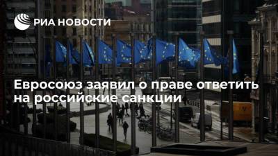 Владимир Чижов - Евросоюз заявил о праве ответить на российские санкции - ria.ru - Москва - Россия - Брюссель