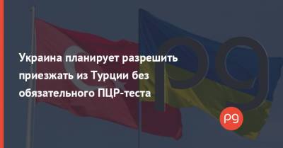 Виктор Ляшко - Украина планирует разрешить приезжать из Турции без обязательного ПЦР-теста - thepage.ua - Украина - Турция - Отели
