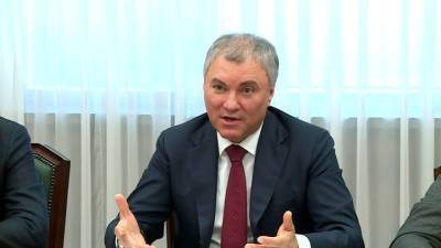 Вячеслав Володин - В Госудме назвали главные законы мая - vesti.ru