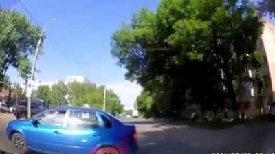На ул. Рахманинова водитель забыл посмотреть по сторонам - penzainform.ru - Пенза