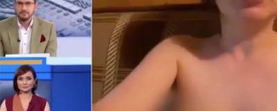 Дмитрий Еловский - Обнаженную женщину случайно показали в прямом эфире на украинском телеканале - runews24.ru