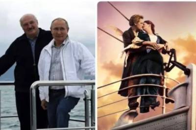 Владимир Путин - Александр Лукашенко - «Кадр из фильма Титаник»: встречу Путина с Лукашенко на яхте высмеяли в сети - enovosty.com - Сочи