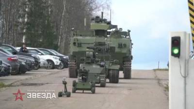 В России создается тяжёлый роботизированные танковый комплекс «Штурм», состоящий из 4 боевых машин - argumenti.ru