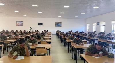 В азербайджанской армии проводятся опросы для изучения интересов личного состава (ФОТО) - trend.az - Азербайджан