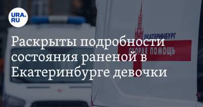 Раскрыты подробности состояния раненой в Екатеринбурге девочки - ura.news - Екатеринбург