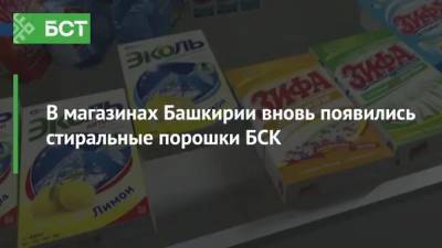 Владимир Путин - Радий Хабиров - В магазинах Башкирии вновь появились стиральные порошки БСК - bash.news - Башкирия