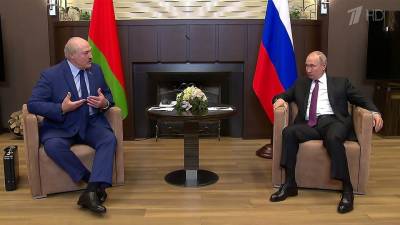 Владимир Путин - Александр Лукашенко - Встреча Владимира Путина и Александра Лукашенко в Сочи была запланирована еще до событий с ирландским лайнером - 1tv.ru - Сочи - Минск