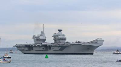 queen Elizabeth - Российский военный флот репетирует блокаду Гибралтарского пролива - real-vin.com - Англия
