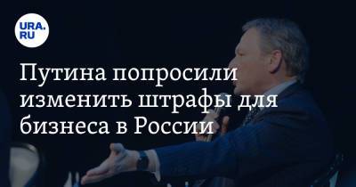 Владимир Путин - Борис Титов - Путина попросили изменить штрафы для бизнеса в России - ura.news